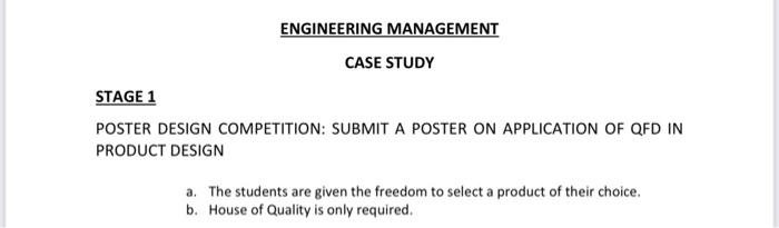  I need an example solution for one selected product not the