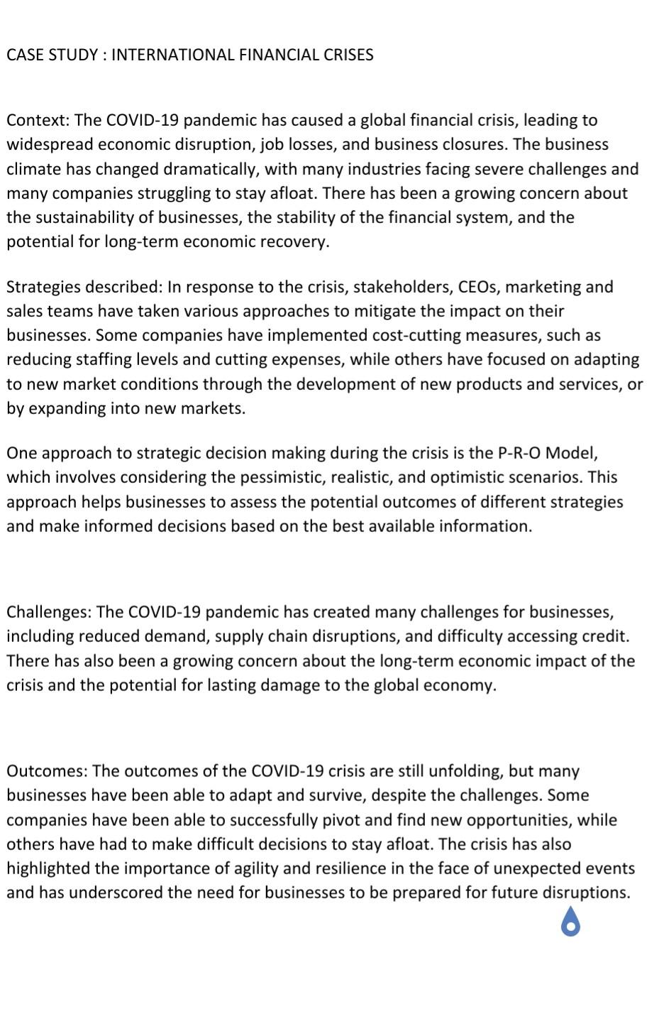  please help me to answer the 6 questions Harvard case study