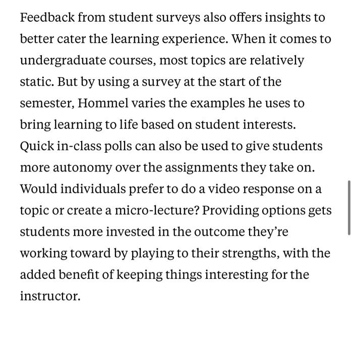 article and the most important information. Highlight or underline the key points,