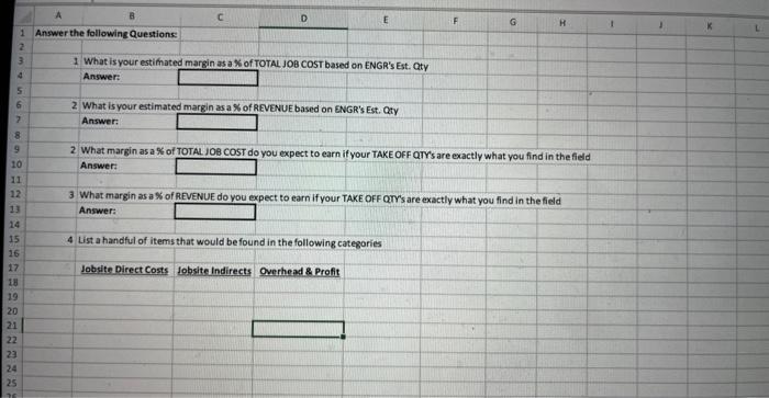 at 5% of total job biled. T5N at 10% of soeal pob