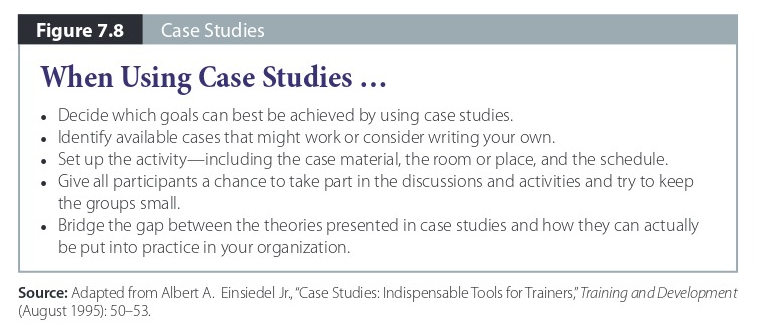  Using the provided figure (7.8) , develop a narrative for case