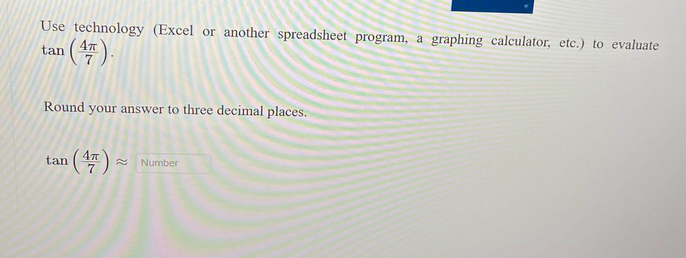 Question 9 Use technology (Excel or another spreadsheet program, a graphing calculator,