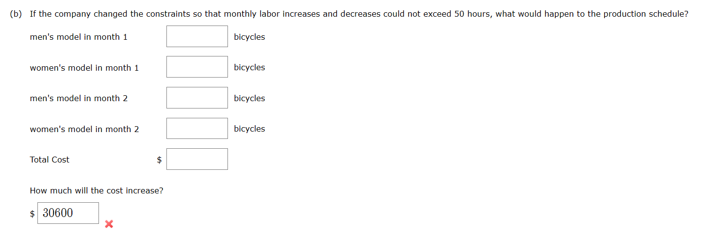 are shown. company would like to have at least 25 units of