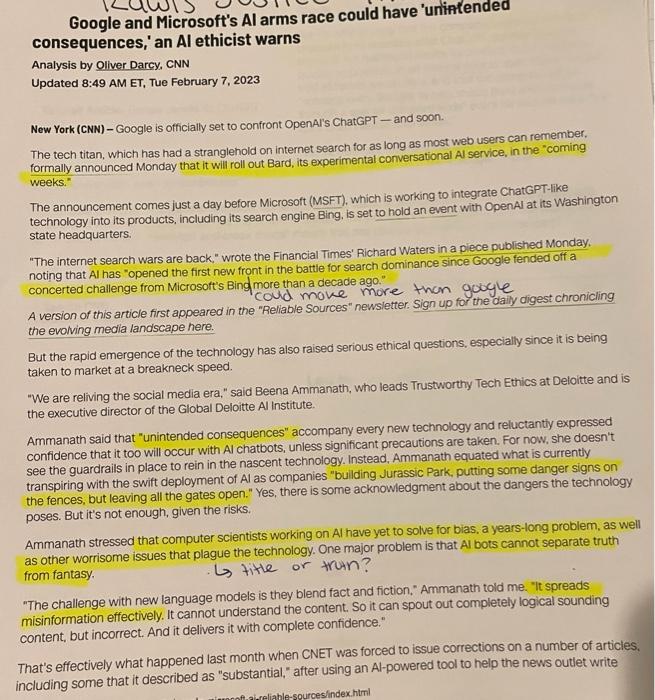 how does this article apply Rawls justice theory Google and Microsoft's Al