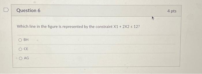 to two decimal places. Max Z = 6X1 + 7X2 C1: X1