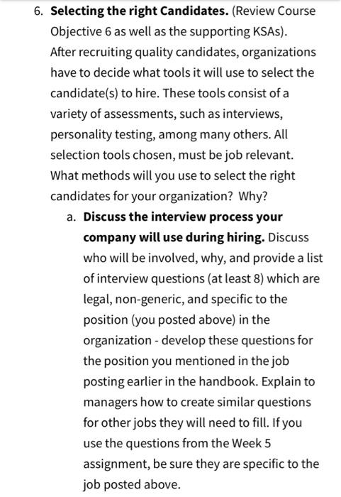 salon. Individual Course Project II (due in Week 6) This portion of