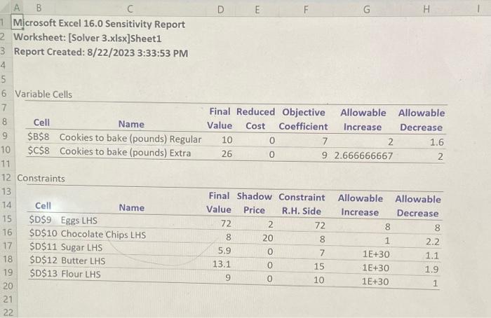 based on the second and third data solver write a page or