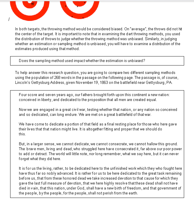 inferences about a population or model, based on information obtained from a
