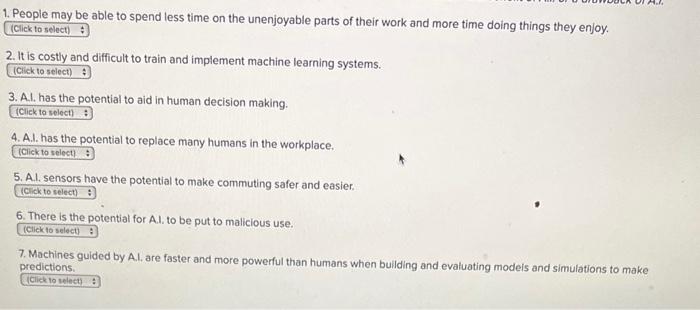  1. People may be able to spend less time on the