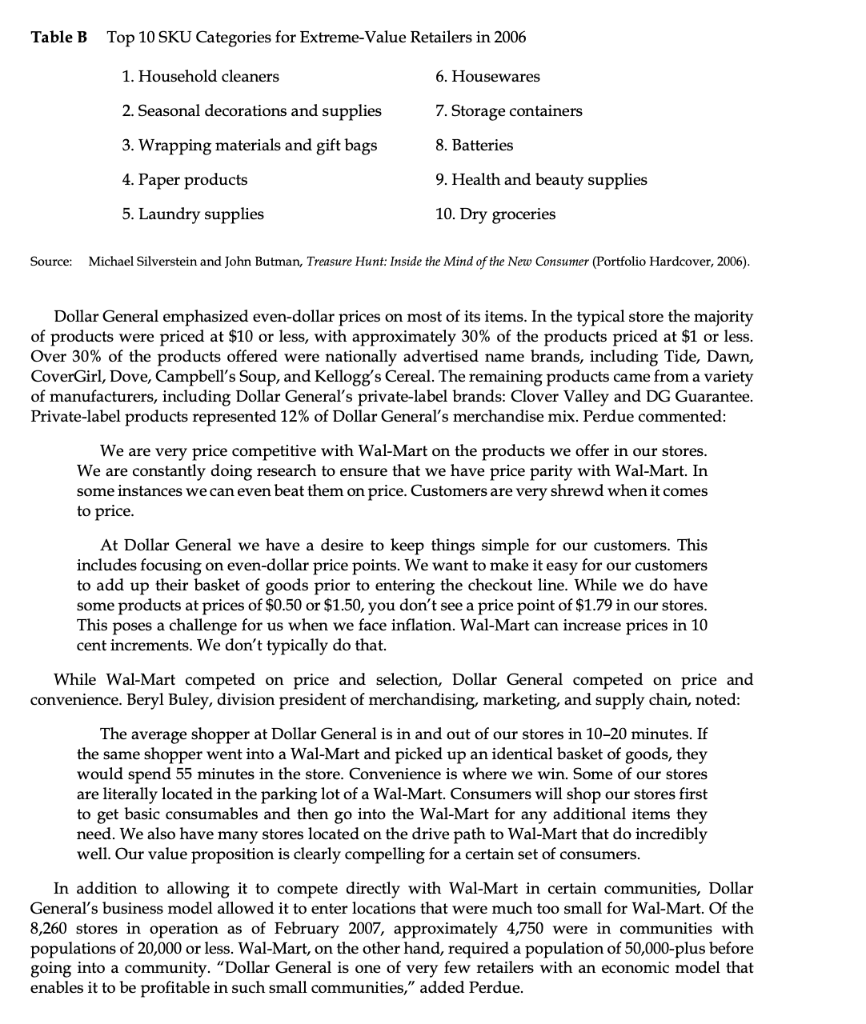 General store in Nashville, Tennessee, David Perdue, CEO of Dollar General, reflected