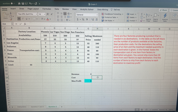 !!!!!!!!!!!!Can you show me how to get this answer using Linear Programming
