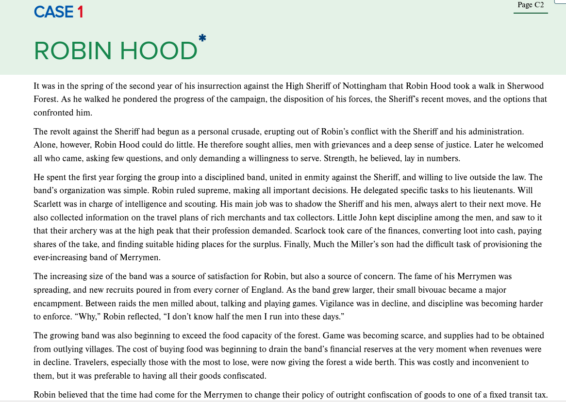 cons for each Robin believed that the time had come for the