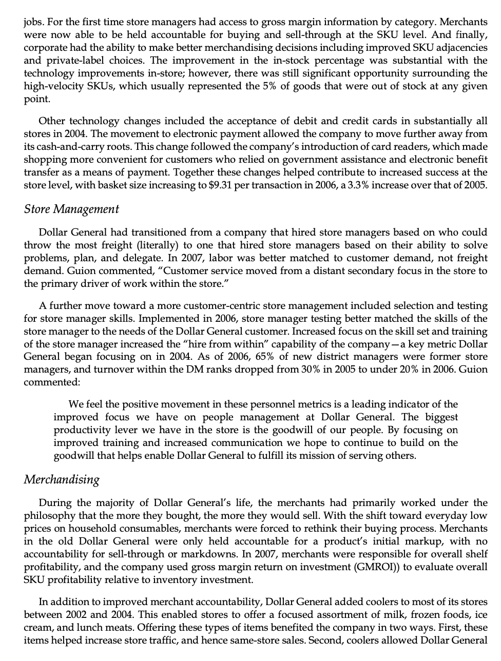 consumers in the U.S. still believed that the large dollar store retailers