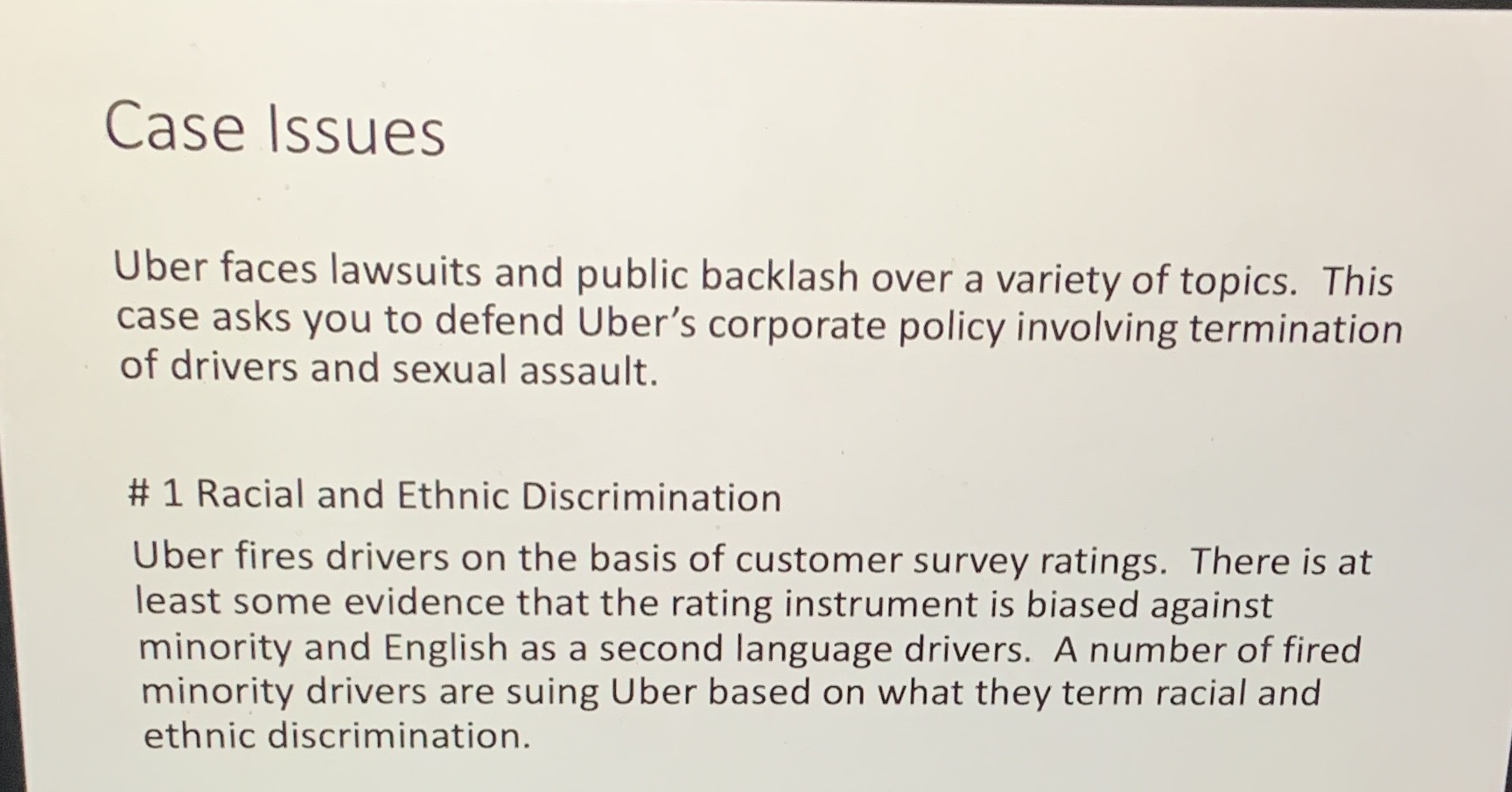 Case study situation cause alternatives recomendations implementations and refrences minimum 5 sources.