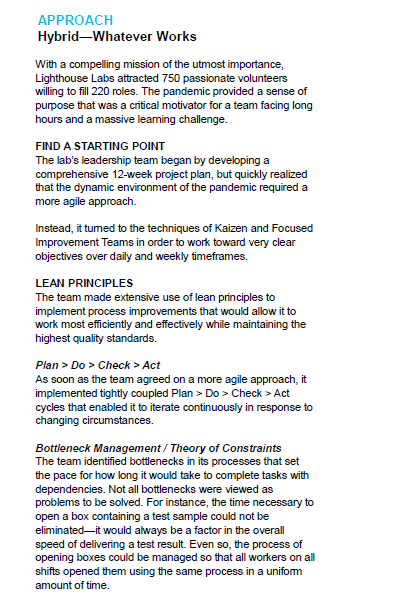 and/or practices related to leadership. These theories and practices must be listed