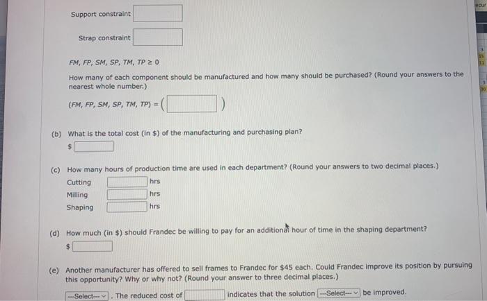 assembled from four components: a frame, a motor, two supports, and a