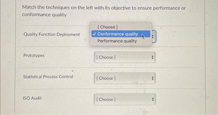 please help!! Match the techniques on the left with its objective to