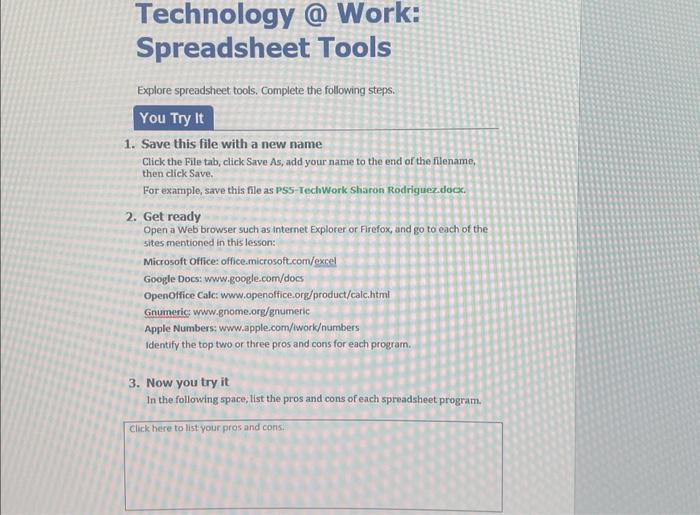 List and identify the top 2 or 3 pros and cons of
