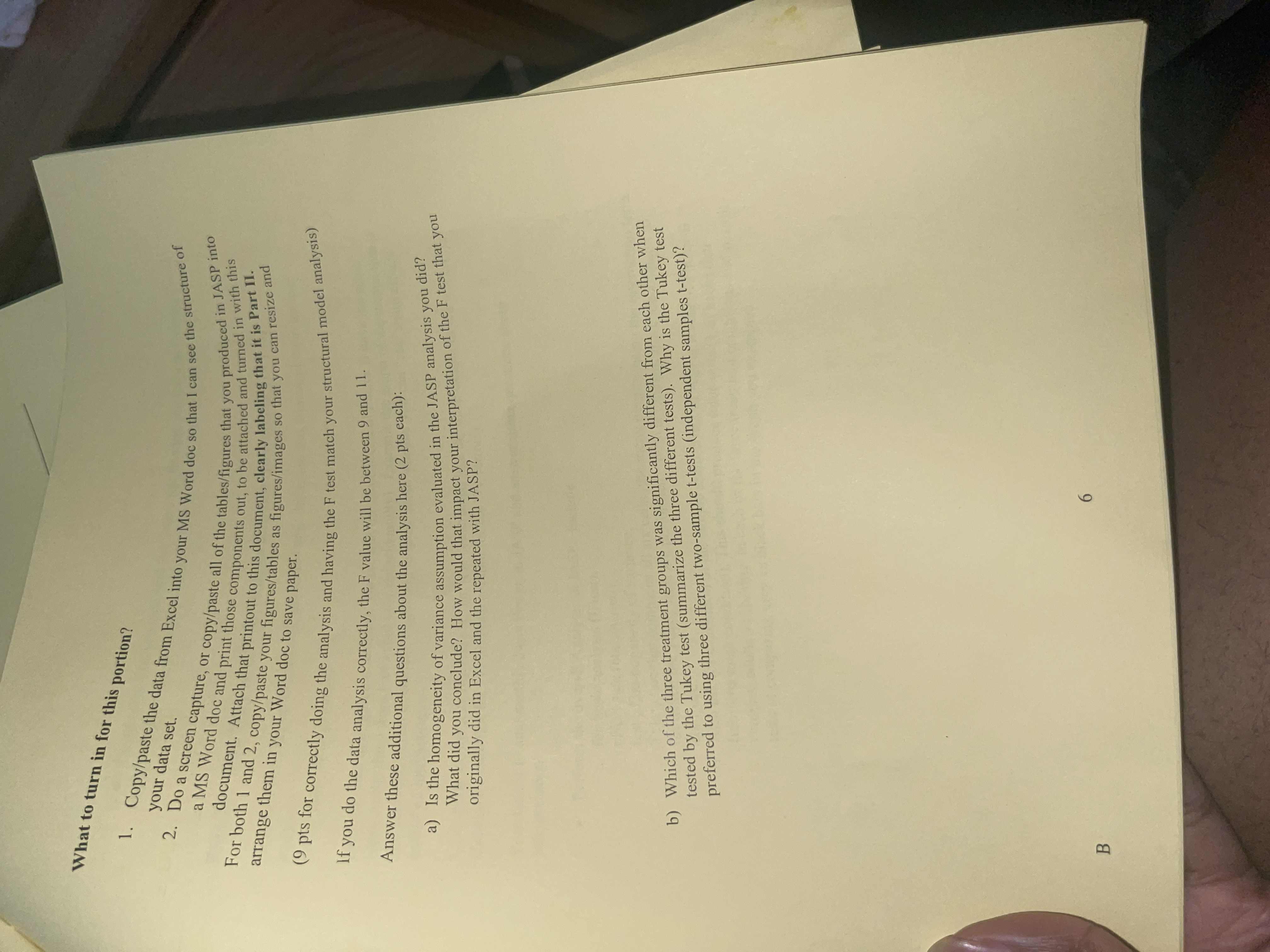 11. Within Show the SS, MS and F to two decimal places,