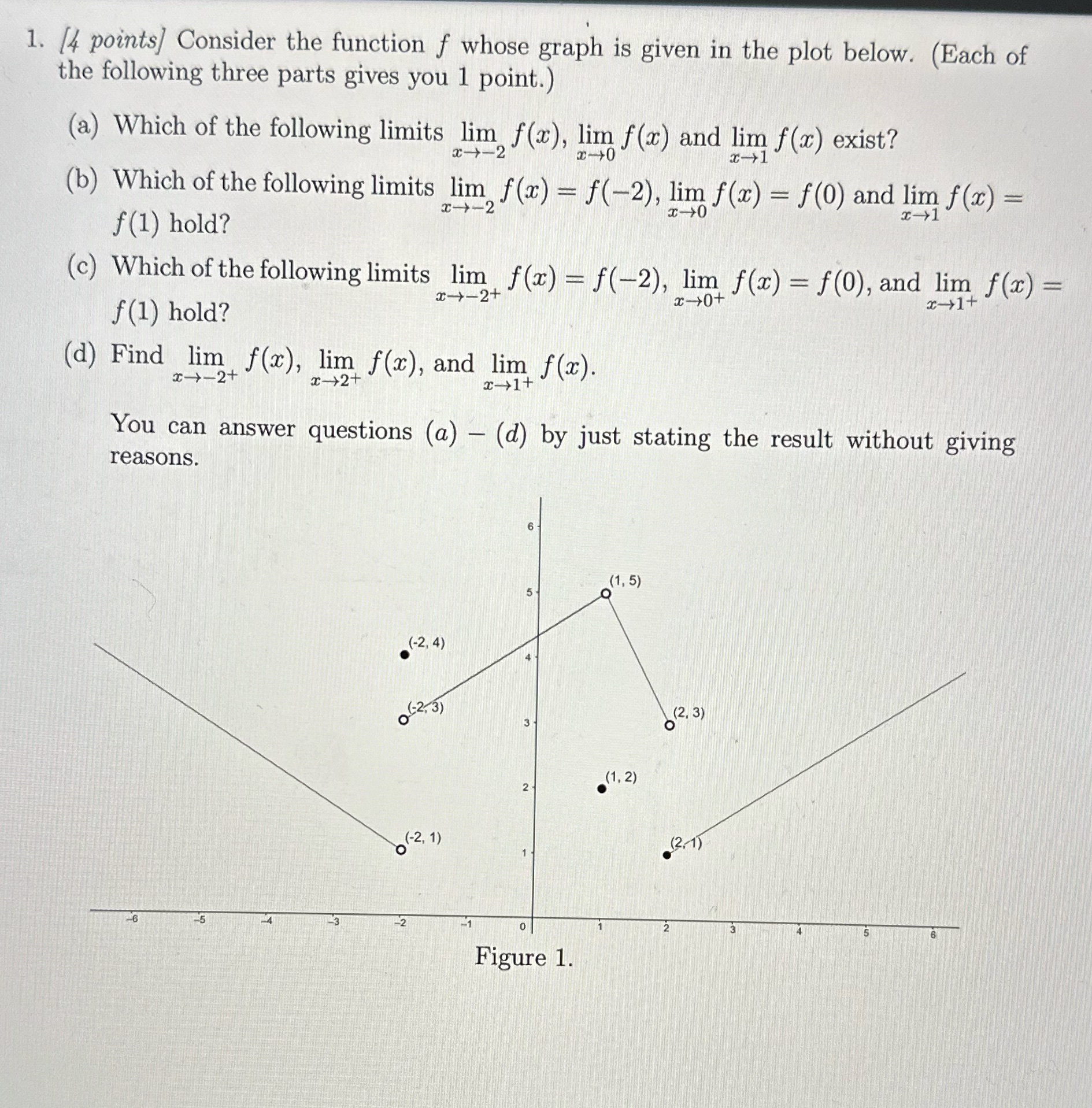 Hello, please solve the following attached question. 1. [4 points] Consider the