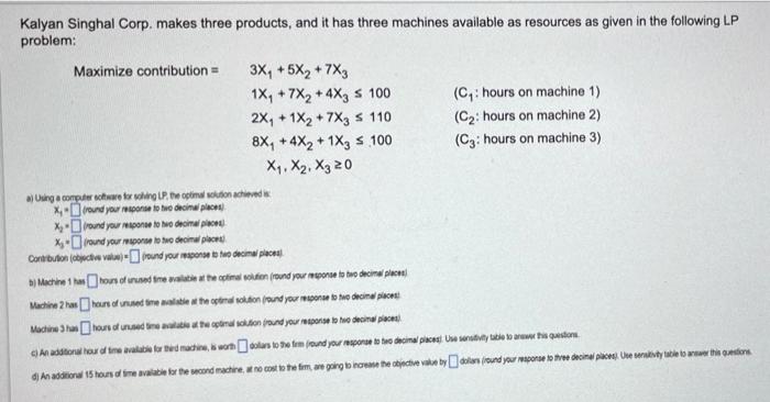 previously was given answer as x1= 20 but it was wrong so