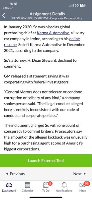 primary and secondary stakeholders that were impacted by the unethical actions of