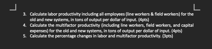 productivity and multifactor productivity, both in tons of rice produced per dollar