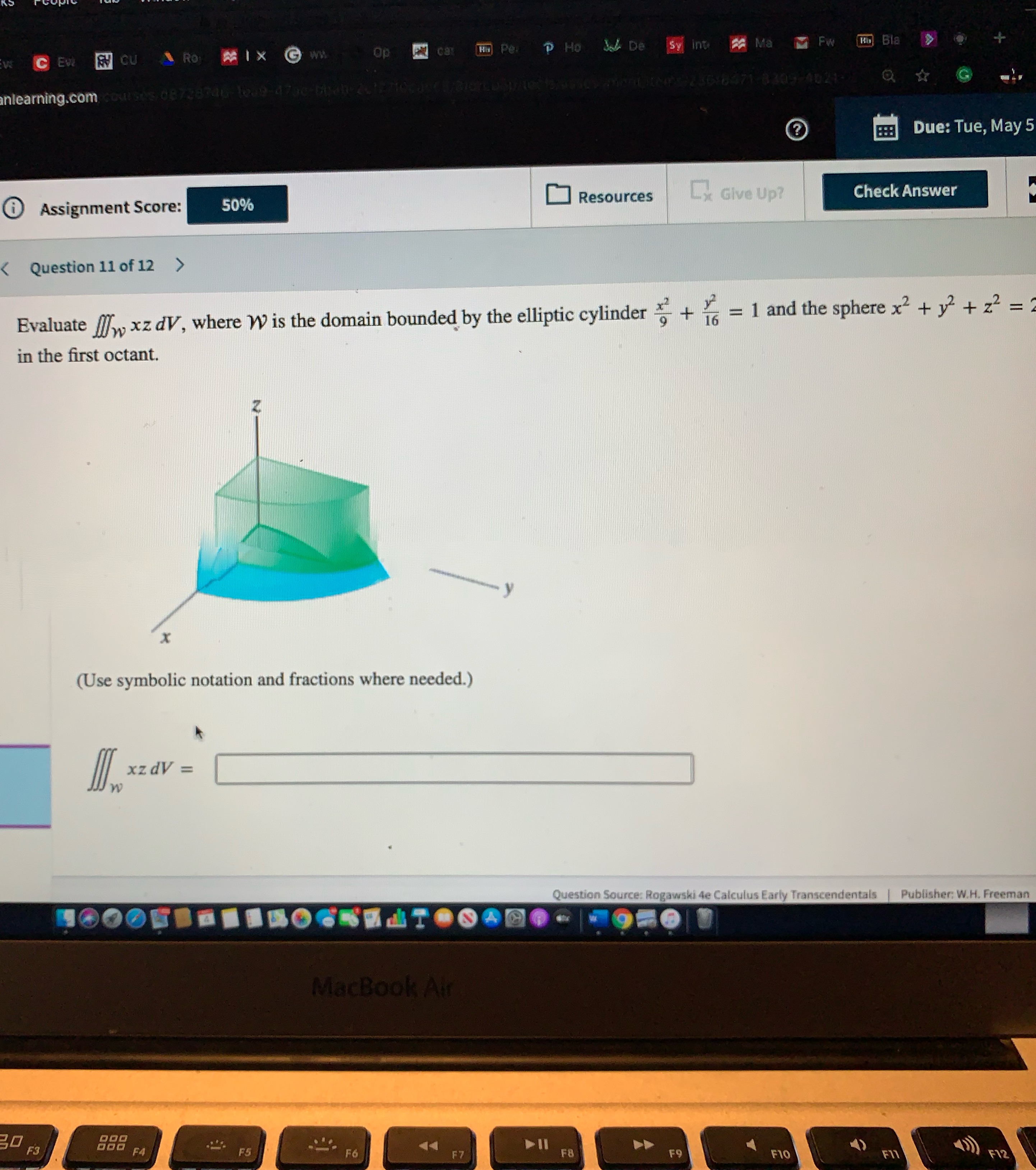 Please help solve this calculus problem SV CU RO IX G WW