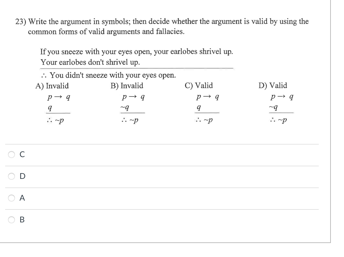 for my insurance. B) If my parents pay for my insurance, I