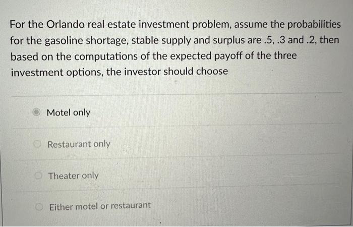 - 4 } Investment & Shortage & Stable Supply & Surplus \\