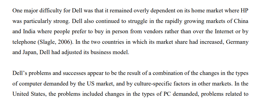 marketing model in the United States earlier?Kindly answer from the case study