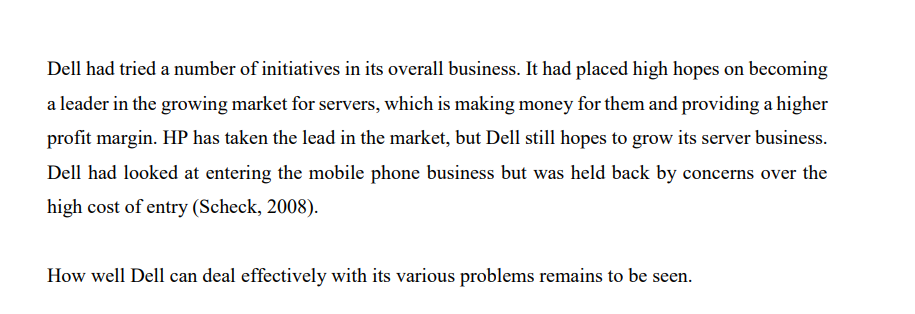 business model but still experiencing some of the same problems that it