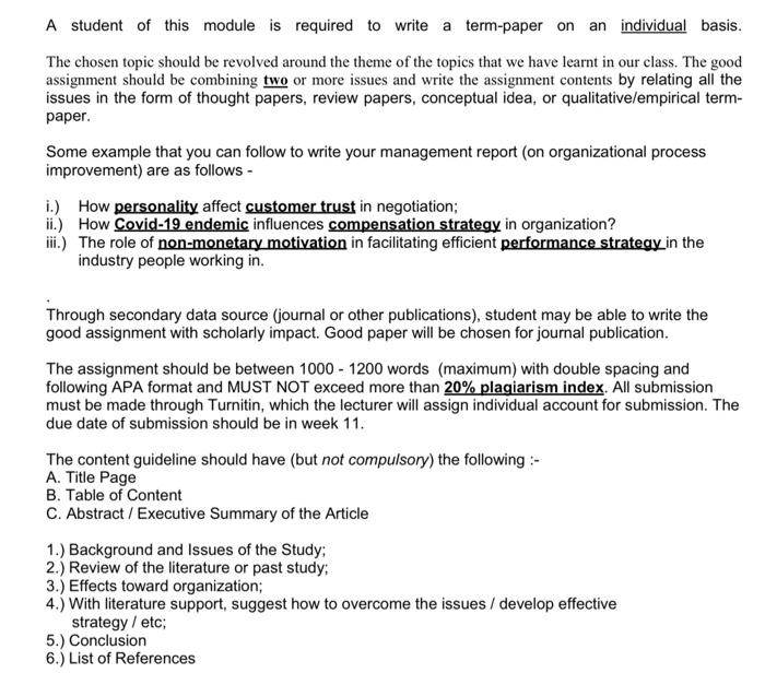 could you write a report on organizational process improvement including some examples