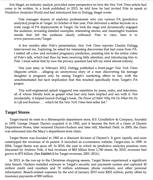 for "Unvolunteered Truths" New York Times reporter Charles Duhigg's research for an