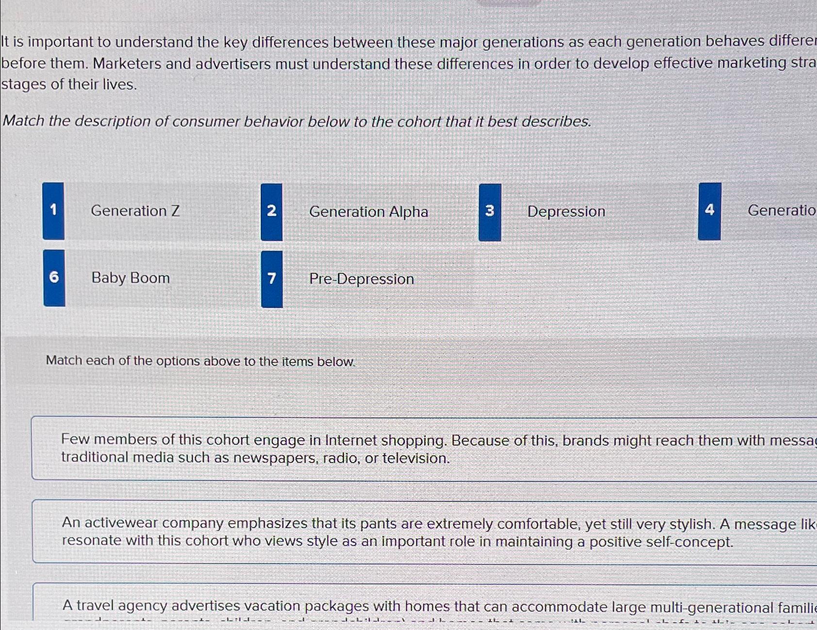  It is important to understand the key differences between these major