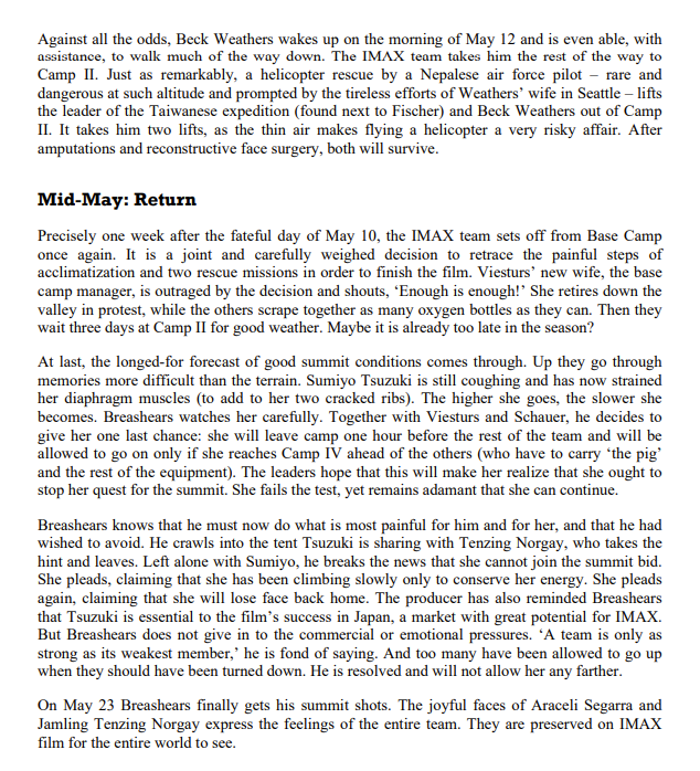 among the rubble of rocks, ice, people and yaks, you soon realize