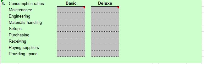 model and a deluxe model. The deluxe model has a sturdier frame,