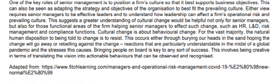 firms have traditionally been concerned with business success. To do this, senior