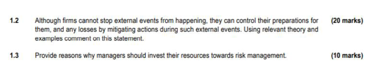 people all over the world, including such managers, to reassess their priorities.