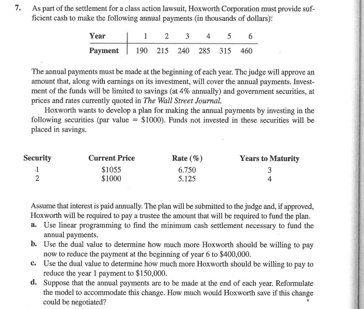 Please do part A in excel with sensitivity report. As part of