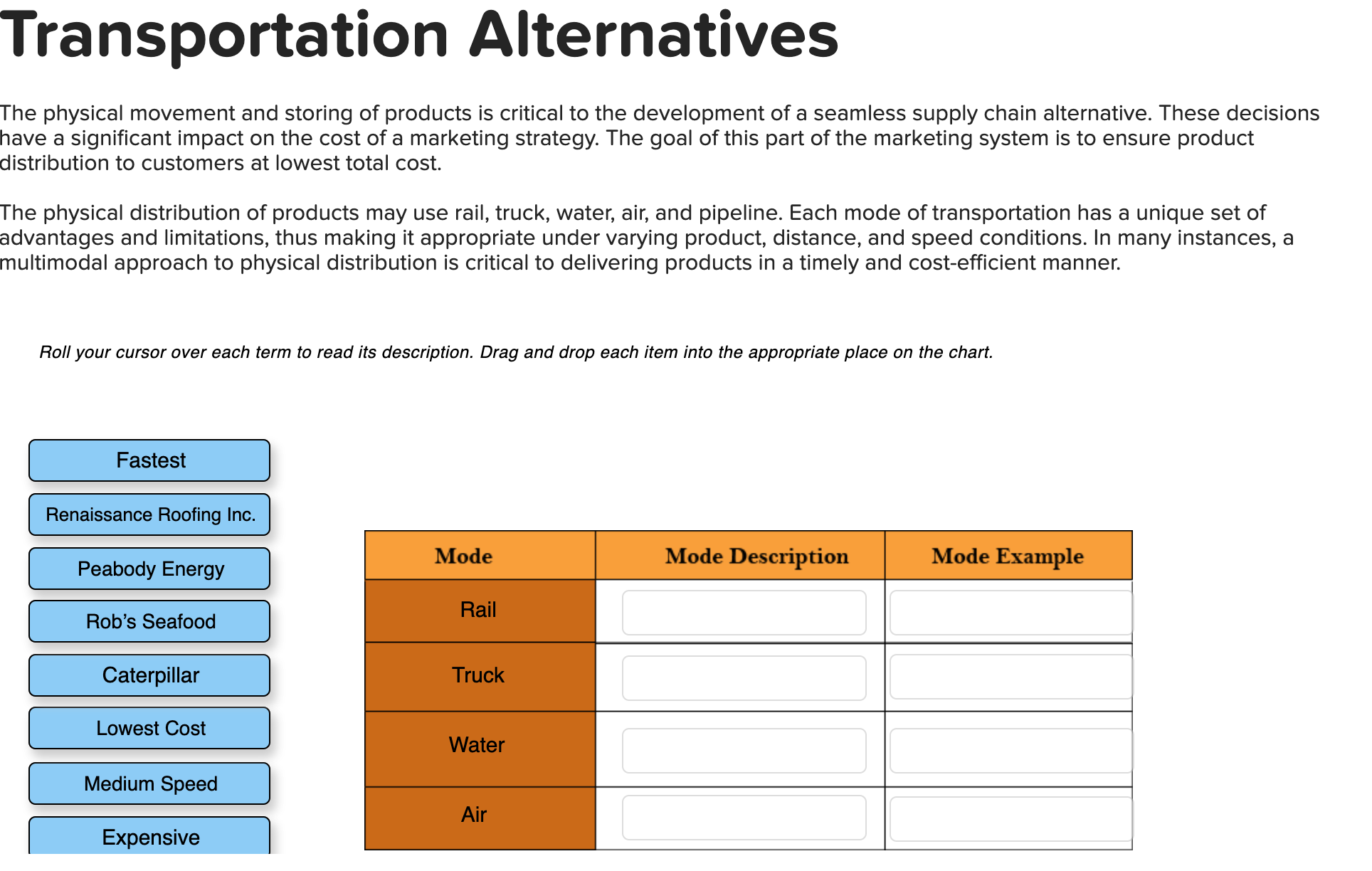  Given the estimated unit sales and other values shown on the