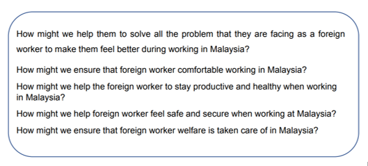  How might we help them to solve all the problem that