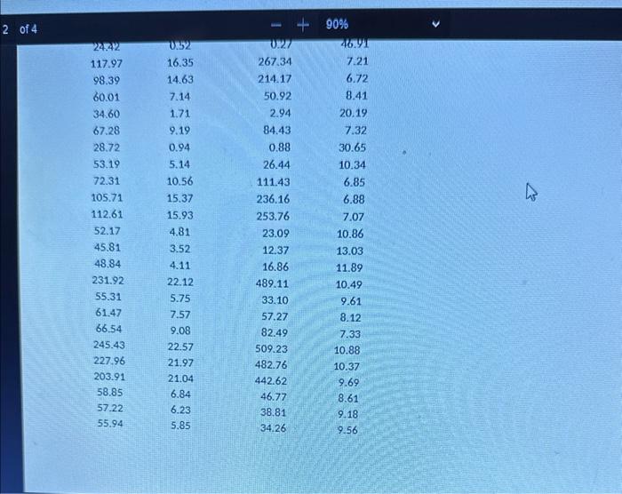 the "Cost Project" module on D2L. The data contains information on the