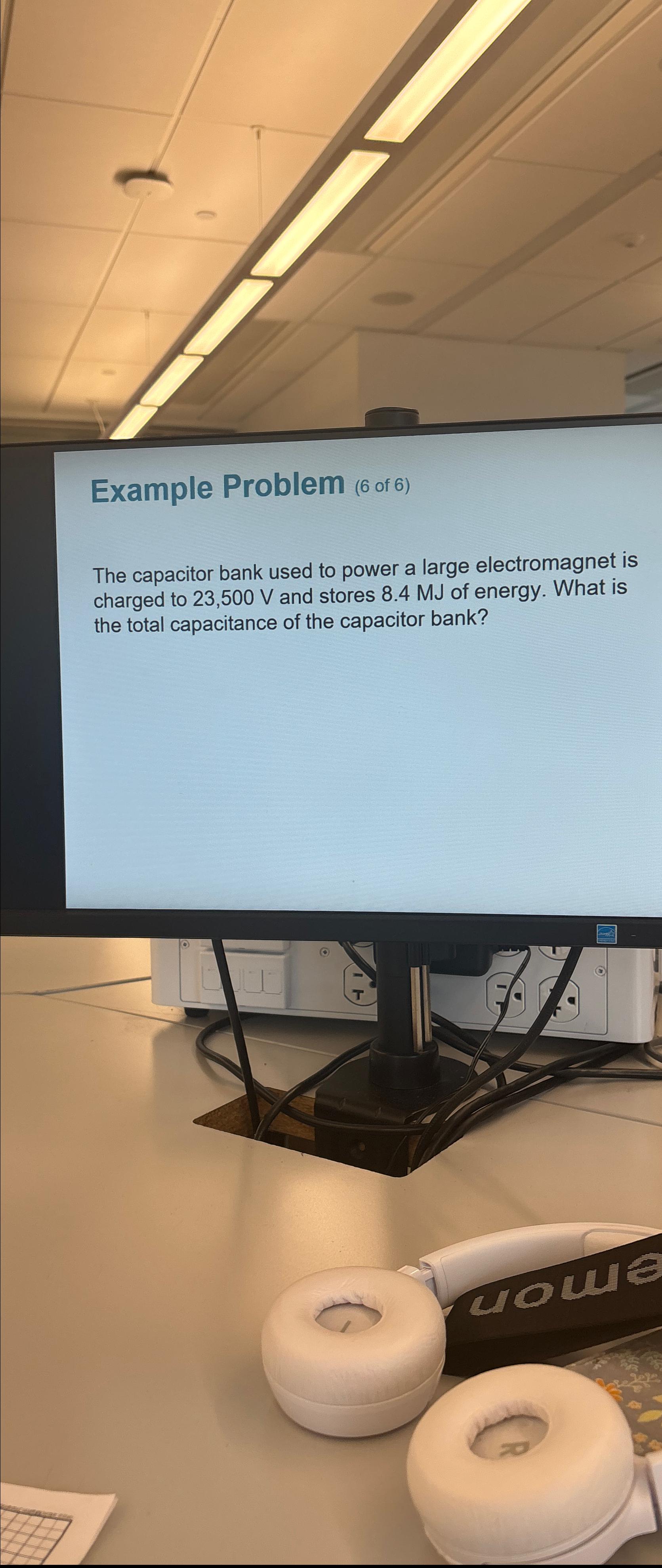  Example Problem of 6 