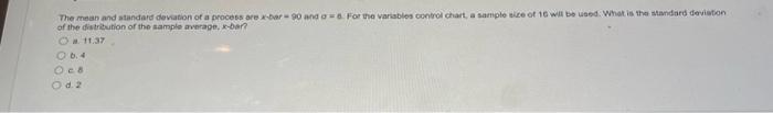  only the second question please The mean and standard devation of