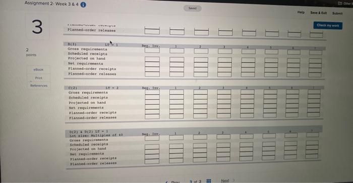 of Z, 70 units of A,100 units of B, and 30 units