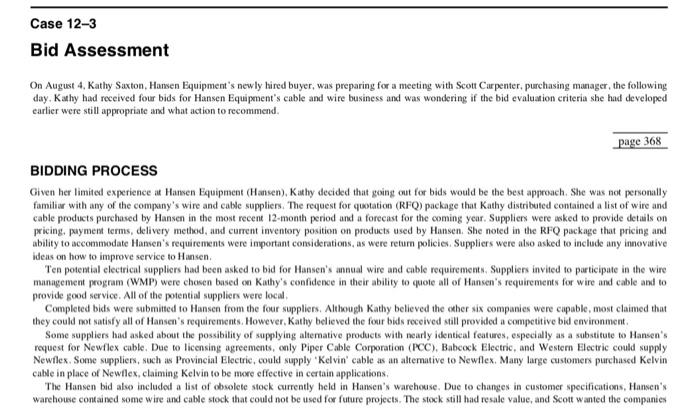 How many bids were received for Hansons cable and wire business? On