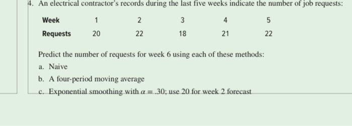 can you answer snd solve this problem from operations management 14e by