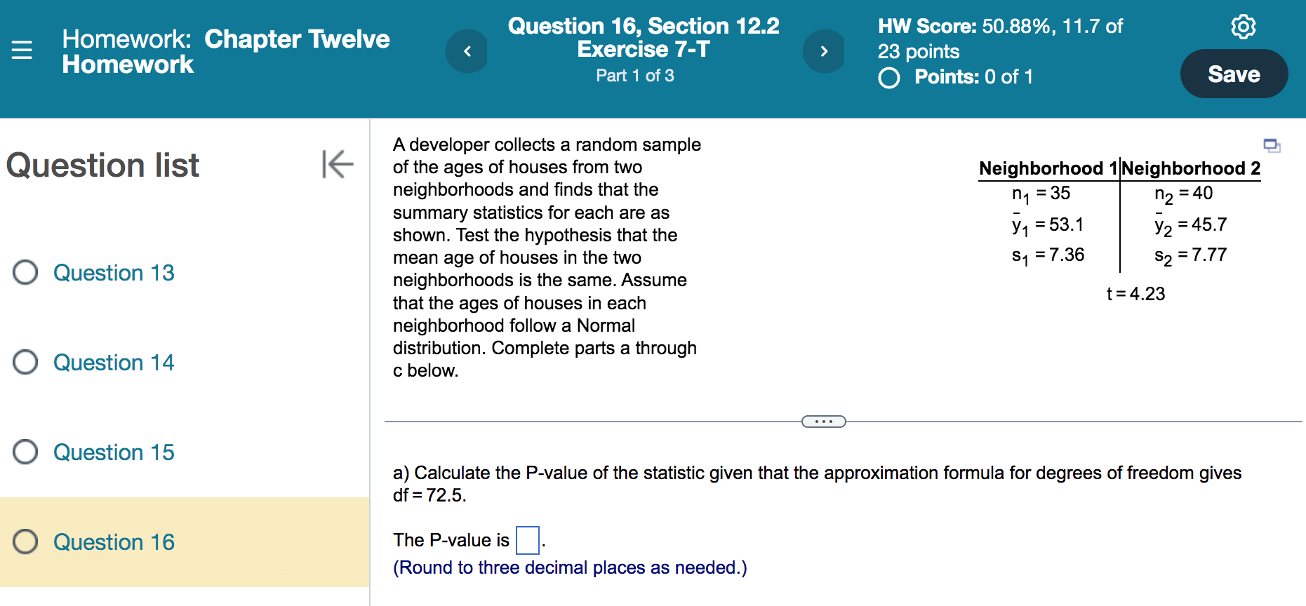 the new website he designed is showing increased page views per visit.