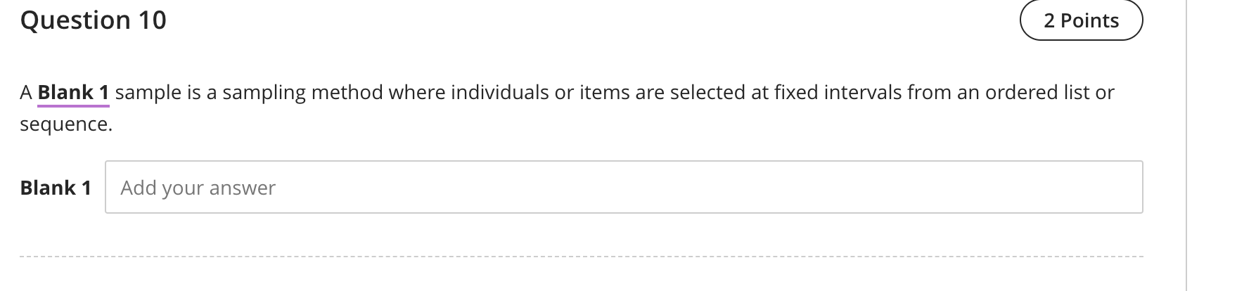 Incorrect A. The distribution of sample statistics computed from repeated sampling from